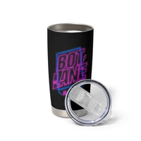 Bot Lane Main Cyberpunk Neon Style Tumbler Cup Gaming Quote Gift - Wonder Print Shop