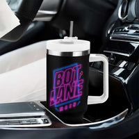 Bot Lane Main Cyberpunk Neon Style Tumbler With Handle Gaming Quote Gift - Wonder Print Shop