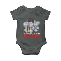 Worlds Okayest Mid Laner Baby Onesie Funny Game Lover Gift - Wonder Print Shop