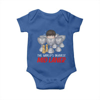 Worlds Okayest Mid Laner Baby Onesie Funny Game Lover Gift - Wonder Print Shop