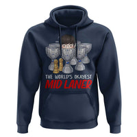 Worlds Okayest Mid Laner Hoodie Funny Game Lover Gift - Wonder Print Shop