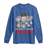Worlds Okayest Mid Laner Long Sleeve Shirt Funny Game Lover Gift - Wonder Print Shop