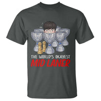 Worlds Okayest Mid Laner T Shirt Funny Game Lover Gift - Wonder Print Shop
