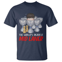 Worlds Okayest Mid Laner T Shirt Funny Game Lover Gift - Wonder Print Shop