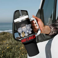 Worlds Okayest Mid Laner Tumbler With Handle Funny Game Lover Gift - Wonder Print Shop
