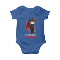 Worlds Okayest Mid Laner Baby Onesie Funny Gift For Gamer - Wonder Print Shop