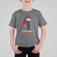 Worlds Okayest Mid Laner T Shirt For Kid Funny Gift For Gamer - Wonder Print Shop