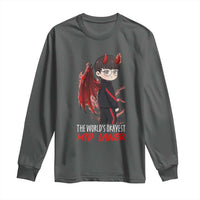 Worlds Okayest Mid Laner Long Sleeve Shirt Funny Gift For Gamer - Wonder Print Shop