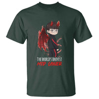 Worlds Okayest Mid Laner T Shirt Funny Gift For Gamer - Wonder Print Shop
