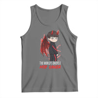 Worlds Okayest Mid Laner Tank Top Funny Gift For Gamer - Wonder Print Shop