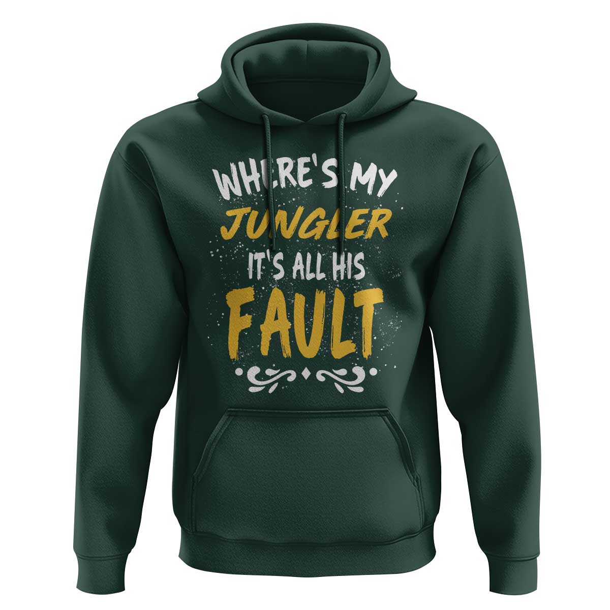 Where Is My Jungler It Is All His Fault Hoodie Game Lover Gift - Wonder Print Shop