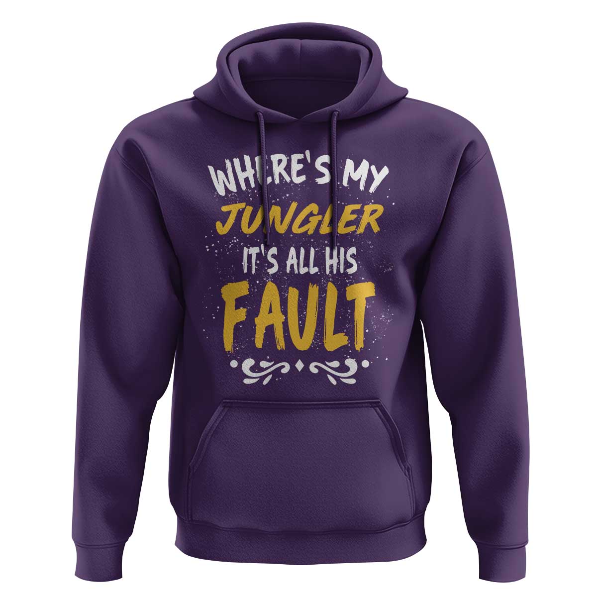 Where Is My Jungler It Is All His Fault Hoodie Game Lover Gift - Wonder Print Shop