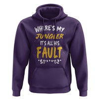 Where Is My Jungler It Is All His Fault Hoodie Game Lover Gift - Wonder Print Shop