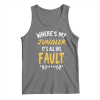Where Is My Jungler It Is All His Fault Tank Top Game Lover Gift - Wonder Print Shop