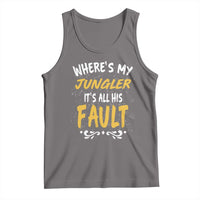 Where Is My Jungler It Is All His Fault Tank Top Game Lover Gift - Wonder Print Shop