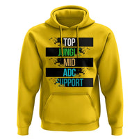 Gaming Humor 5 Roles Hoodie Quote For Gamer Lovers - Wonder Print Shop