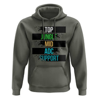 Gaming Humor 5 Roles Hoodie Quote For Gamer Lovers - Wonder Print Shop