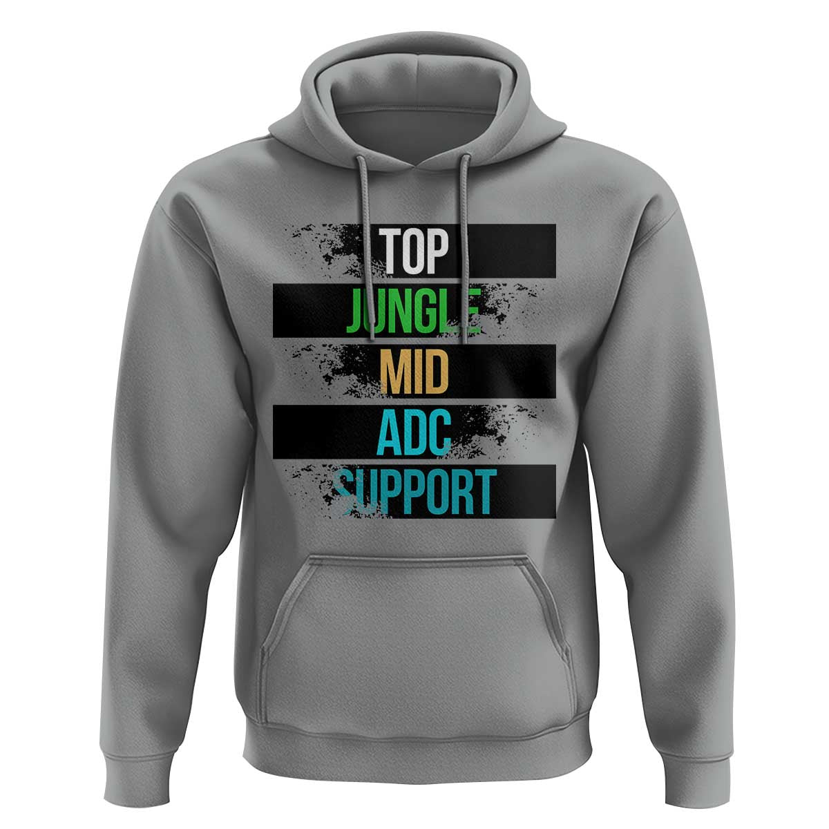 Gaming Humor 5 Roles Hoodie Quote For Gamer Lovers - Wonder Print Shop