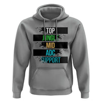 Gaming Humor 5 Roles Hoodie Quote For Gamer Lovers - Wonder Print Shop