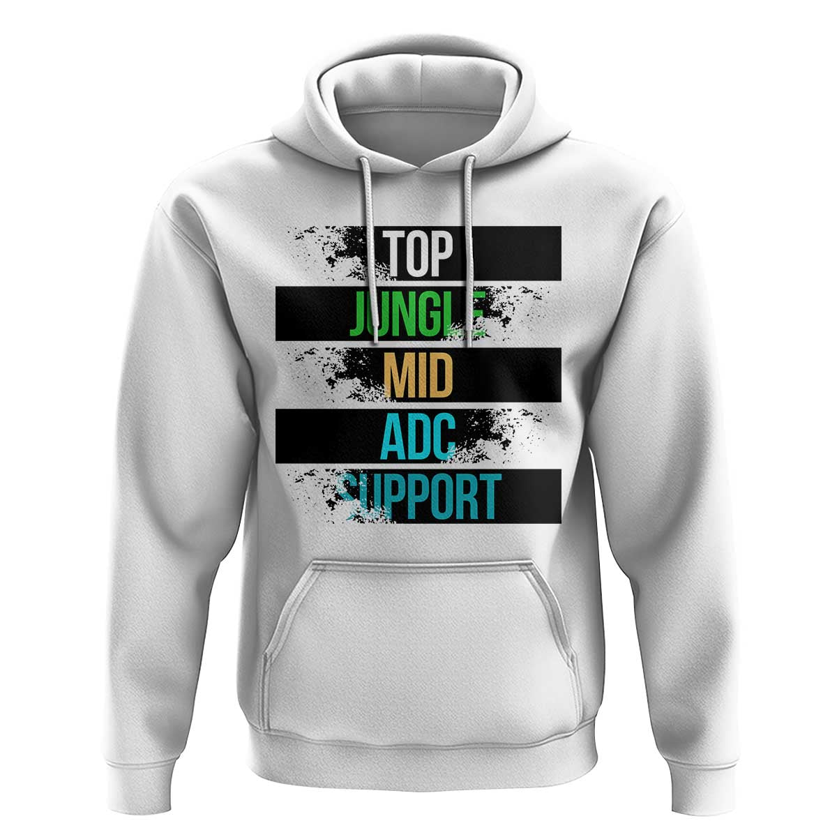 Gaming Humor 5 Roles Hoodie Quote For Gamer Lovers - Wonder Print Shop