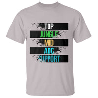 Gaming Humor 5 Roles T Shirt Quote For Gamer Lovers - Wonder Print Shop