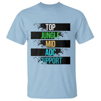 Gaming Humor 5 Roles T Shirt Quote For Gamer Lovers - Wonder Print Shop