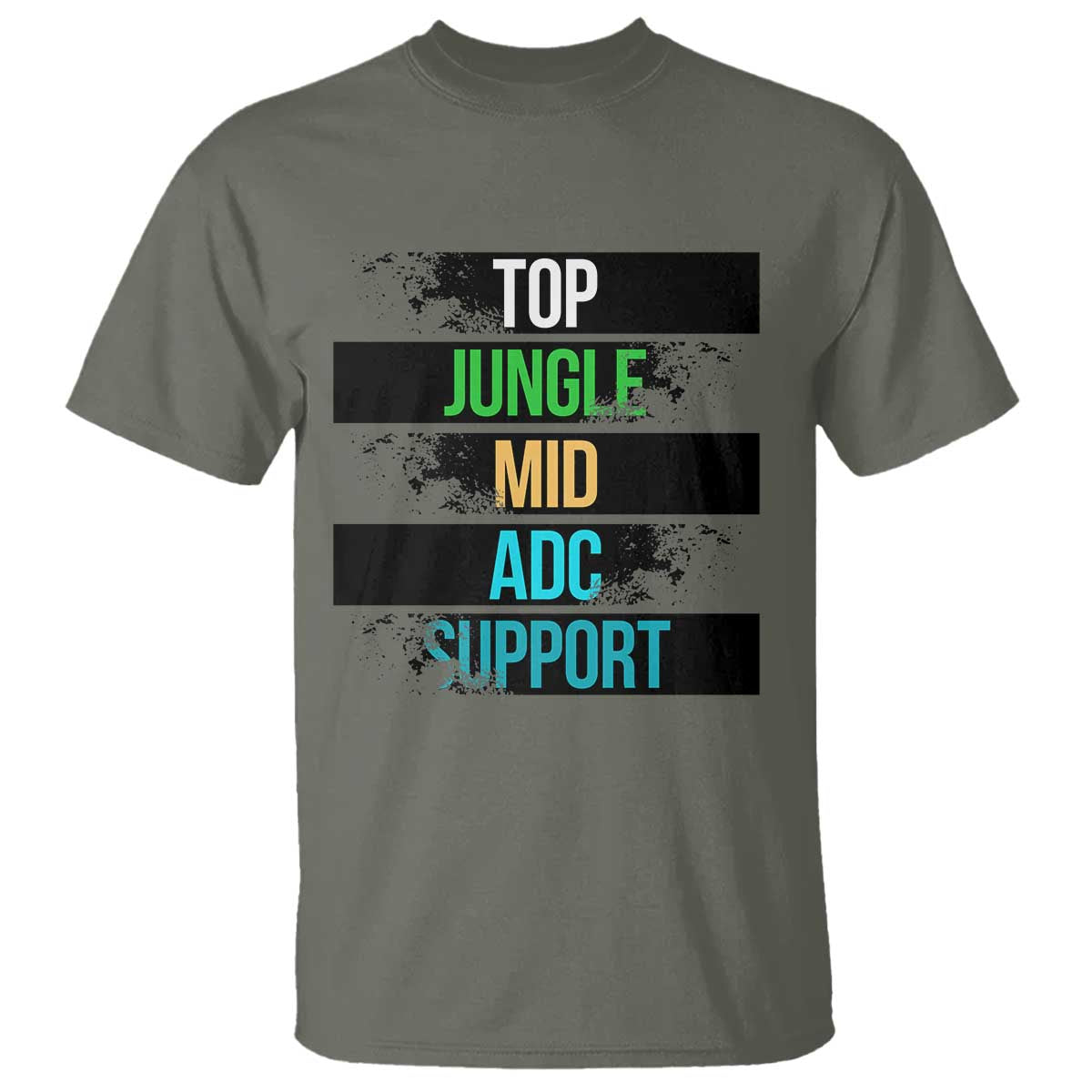 Gaming Humor 5 Roles T Shirt Quote For Gamer Lovers - Wonder Print Shop
