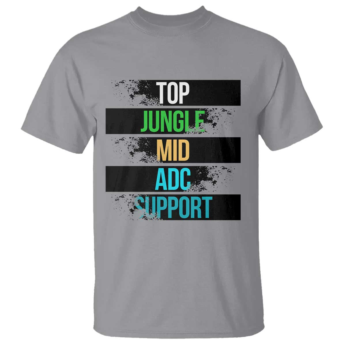 Gaming Humor 5 Roles T Shirt Quote For Gamer Lovers - Wonder Print Shop