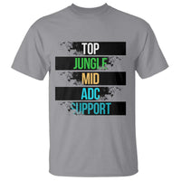 Gaming Humor 5 Roles T Shirt Quote For Gamer Lovers - Wonder Print Shop