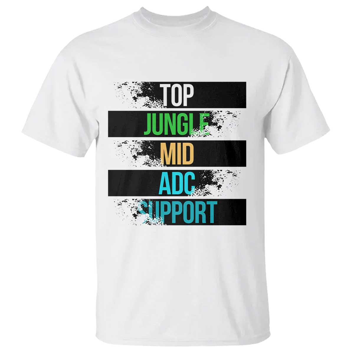 Gaming Humor 5 Roles T Shirt Quote For Gamer Lovers - Wonder Print Shop