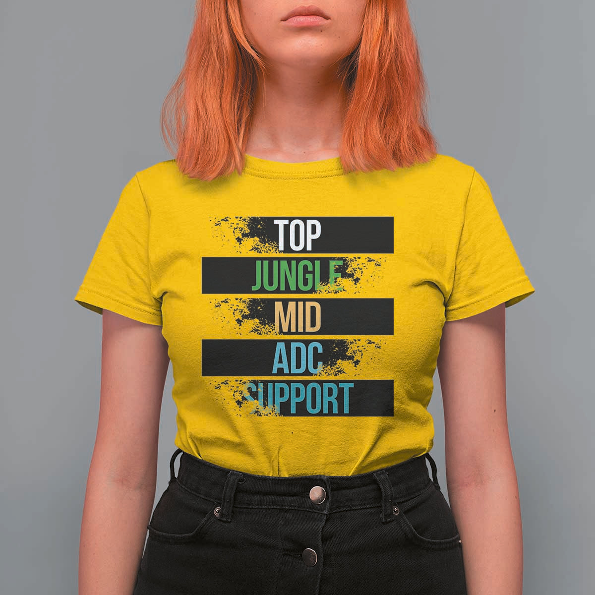 Gaming Humor 5 Roles T Shirt For Women Quote For Gamer Lovers - Wonder Print Shop