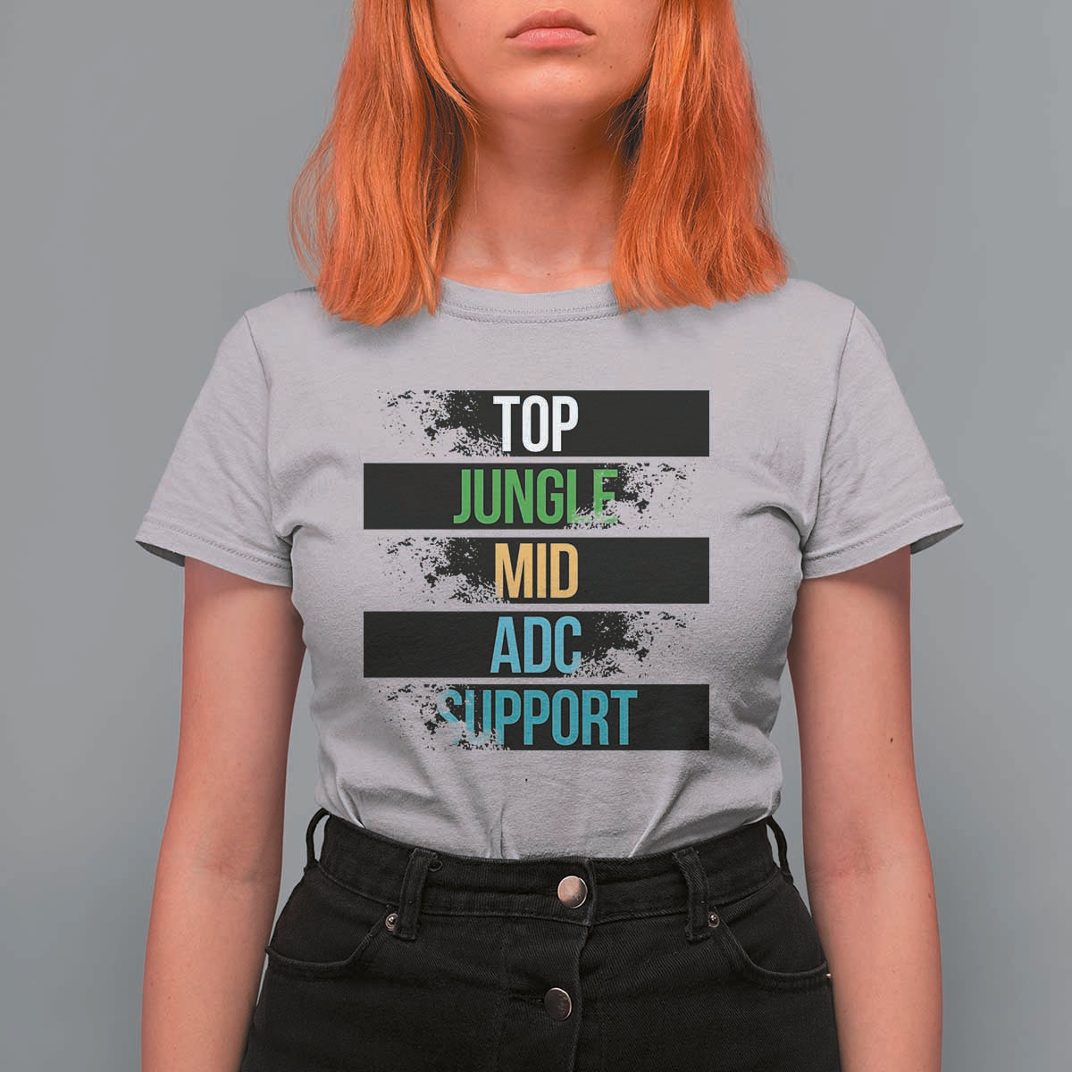 Gaming Humor 5 Roles T Shirt For Women Quote For Gamer Lovers - Wonder Print Shop
