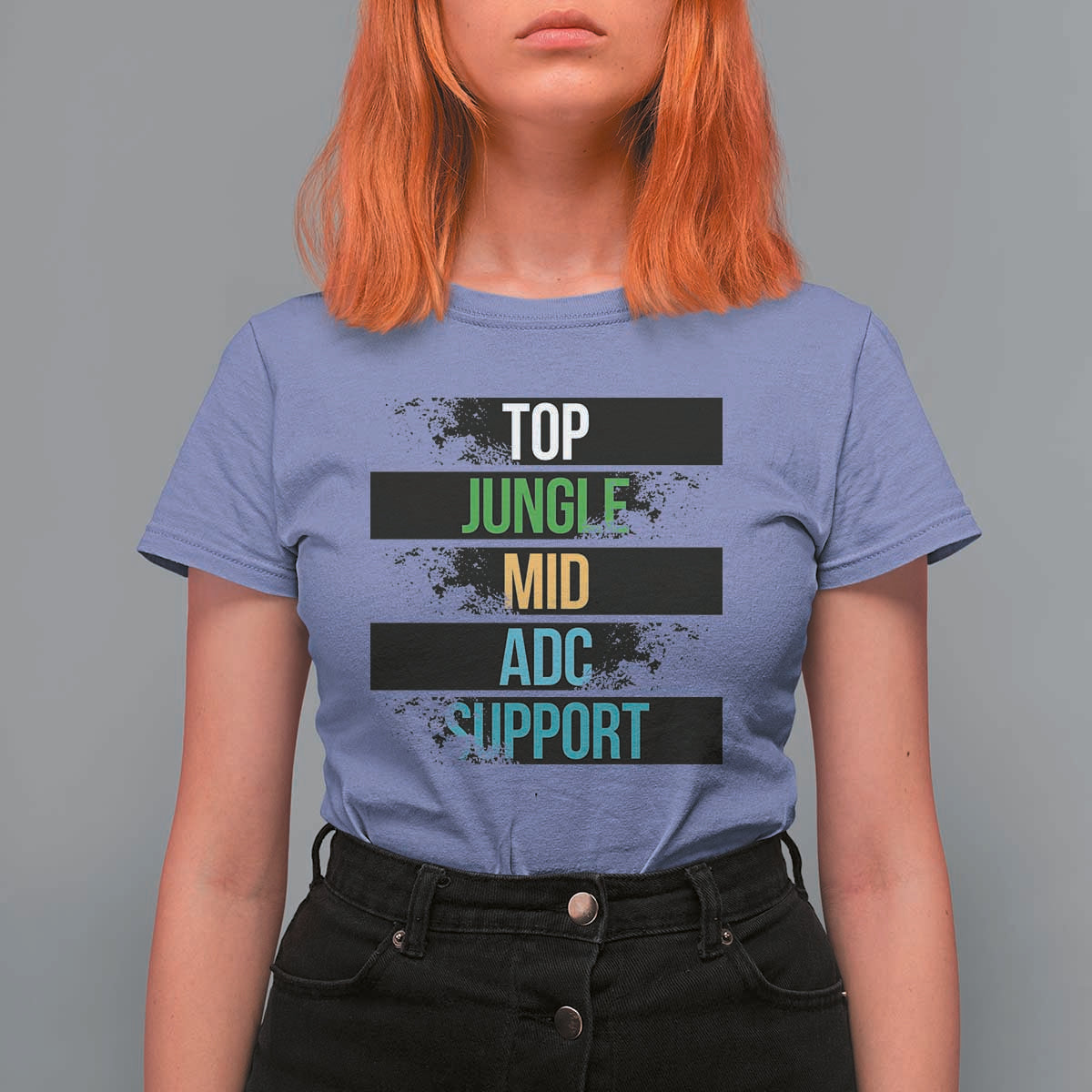 Gaming Humor 5 Roles T Shirt For Women Quote For Gamer Lovers - Wonder Print Shop