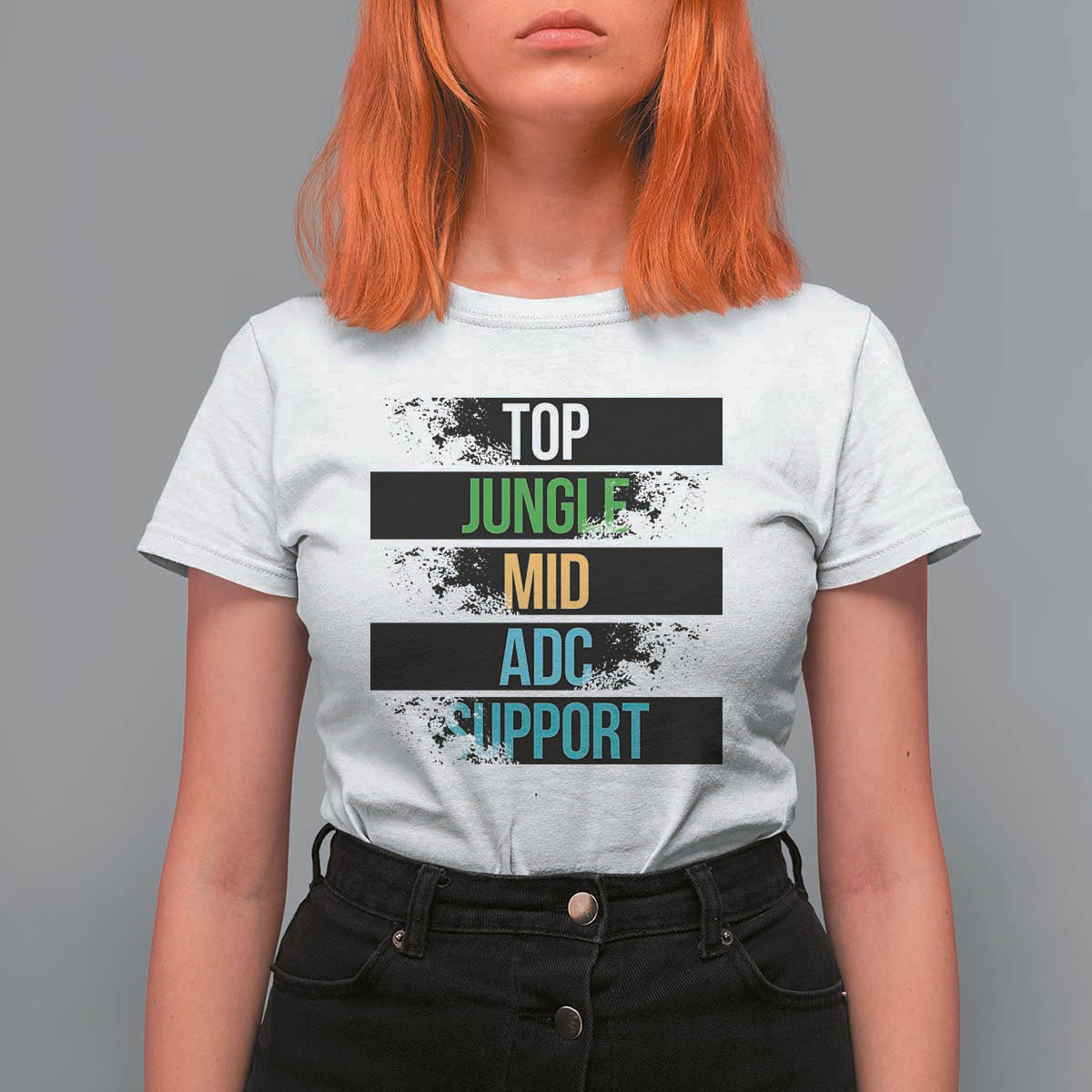 Gaming Humor 5 Roles T Shirt For Women Quote For Gamer Lovers - Wonder Print Shop
