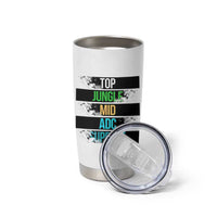 Gaming Humor 5 Roles Tumbler Cup Quote For Gamer Lovers - Wonder Print Shop
