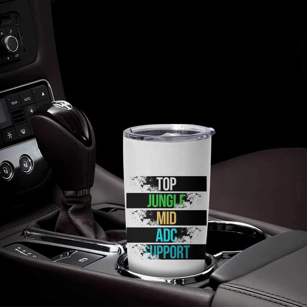 Gaming Humor 5 Roles Tumbler Cup Quote For Gamer Lovers - Wonder Print Shop