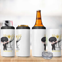 Mid Lane Master Gamer 4 in 1 Can Cooler Tumbler Gift For Esports Fan - Wonder Print Shop