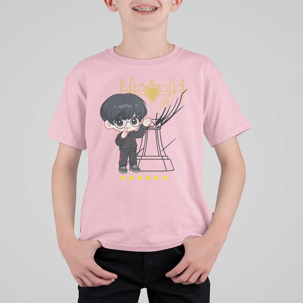 Mid Lane Master Gamer T Shirt For Kid Gift For Esports Fan - Wonder Print Shop