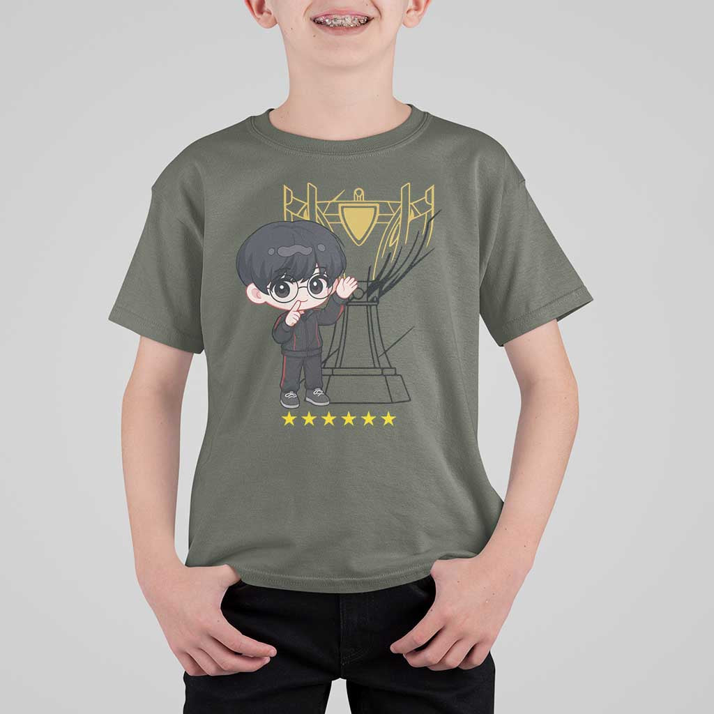 Mid Lane Master Gamer T Shirt For Kid Gift For Esports Fan - Wonder Print Shop