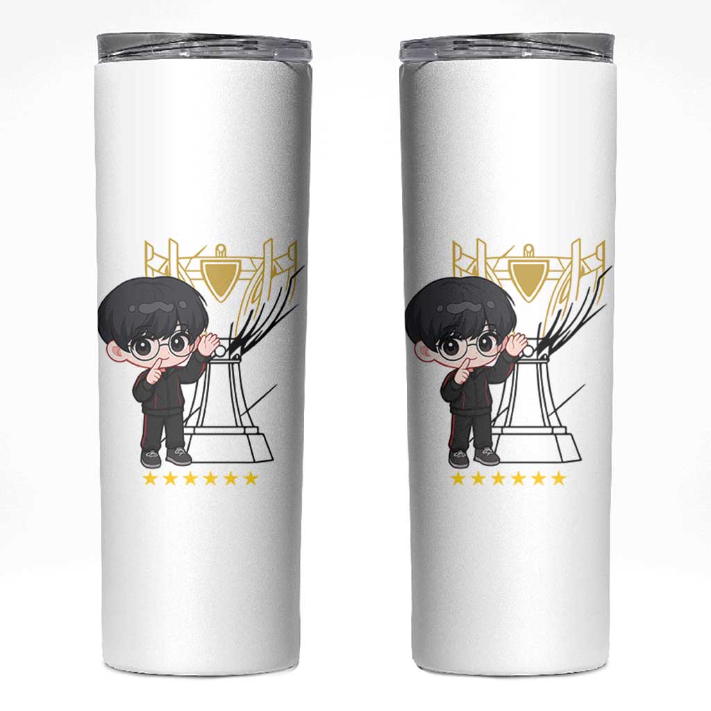 Mid Lane Master Gamer Skinny Tumbler Gift For Esports Fan - Wonder Print Shop