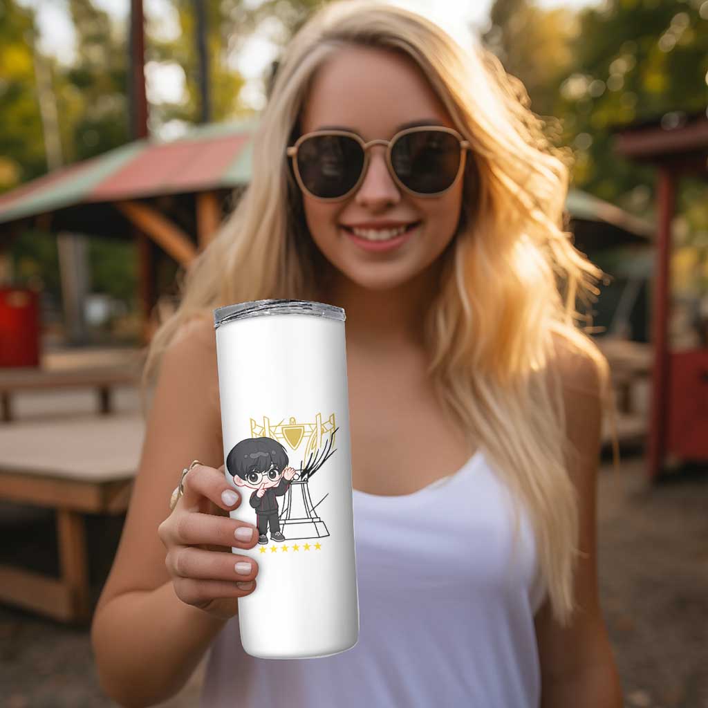 Mid Lane Master Gamer Skinny Tumbler Gift For Esports Fan - Wonder Print Shop