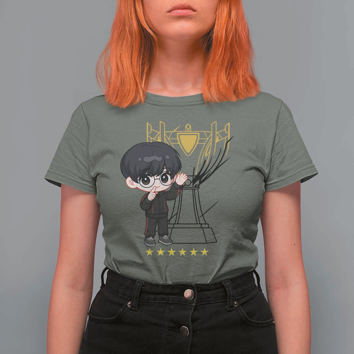 Mid Lane Master Gamer T Shirt For Women Gift For Esports Fan - Wonder Print Shop