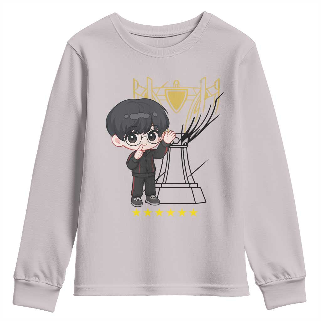 Mid Lane Master Gamer Youth Sweatshirt Gift For Esports Fan - Wonder Print Shop