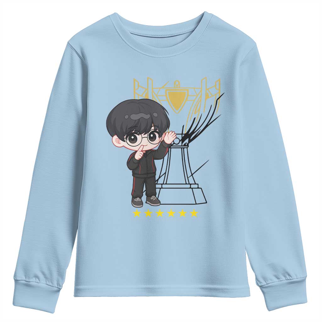 Mid Lane Master Gamer Youth Sweatshirt Gift For Esports Fan - Wonder Print Shop
