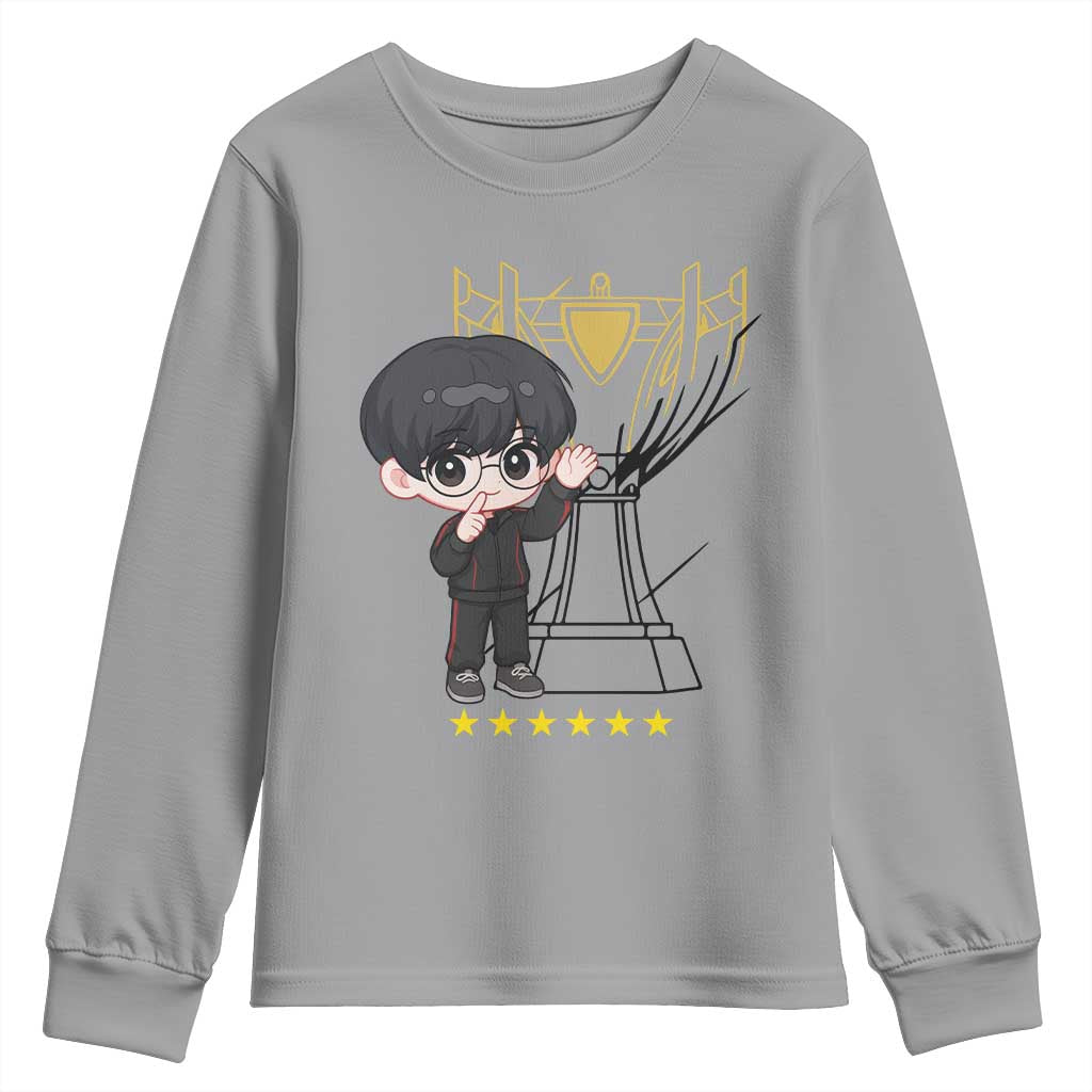 Mid Lane Master Gamer Youth Sweatshirt Gift For Esports Fan - Wonder Print Shop
