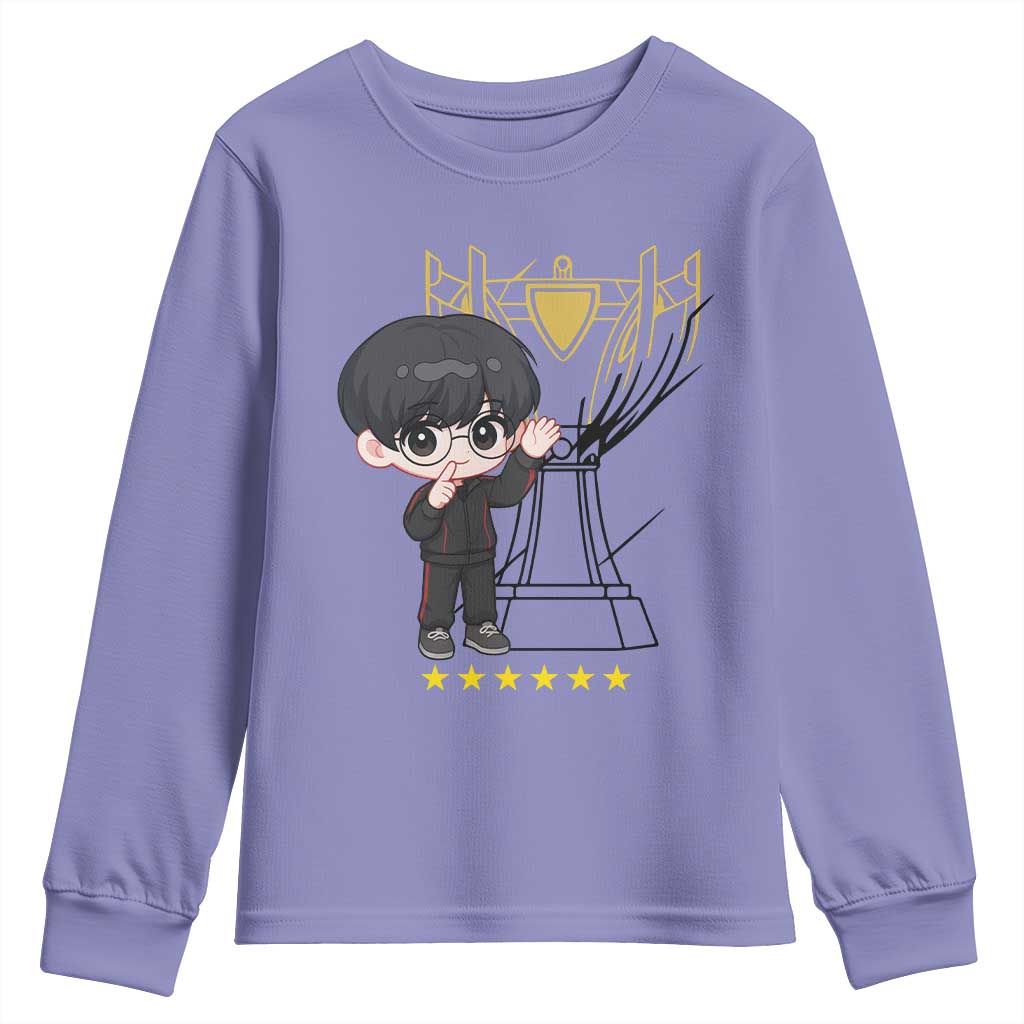 Mid Lane Master Gamer Youth Sweatshirt Gift For Esports Fan - Wonder Print Shop