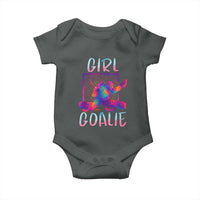 Funny Ice Hockey Girl Goalie Splatter Art Baby Onesie Gift For Women - Wonder Print Shop