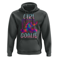 Funny Ice Hockey Girl Goalie Splatter Art Hoodie Gift For Women - Wonder Print Shop