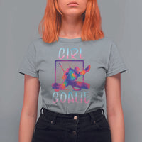 Funny Ice Hockey Girl Goalie Splatter Art T Shirt For Women Gift For Women - Wonder Print Shop
