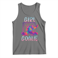Funny Ice Hockey Girl Goalie Splatter Art Tank Top Gift For Women - Wonder Print Shop